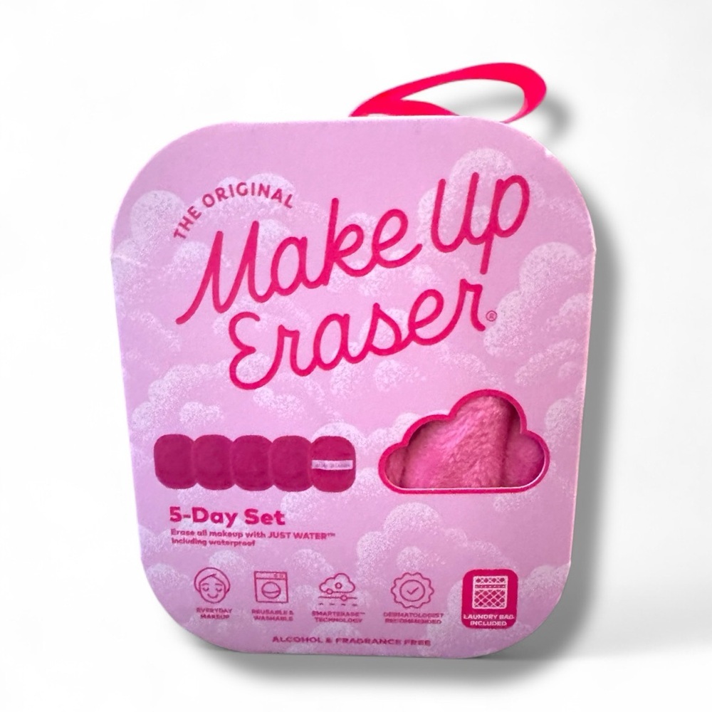 MakeUp Eraser 5-Day Set - Pink